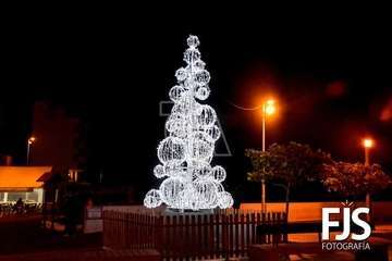 La costa de Telde se zambulle en la Navidad/Francisco Javier Santana.